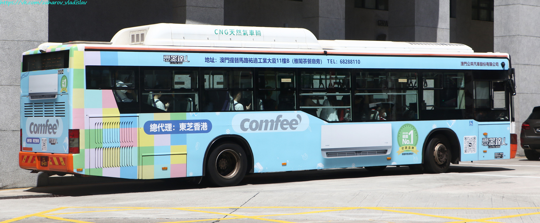 Китай, Yutong ZK6125HNG № 6004 Китай, Yutong ZK6125HNG № 6004