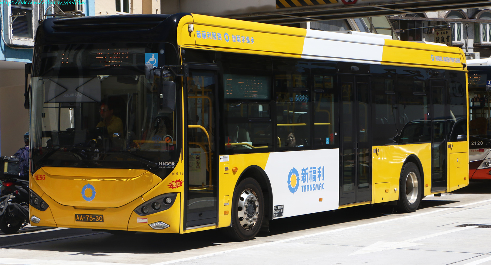 Китай, Higer KLQ6116GHEV2 № HE96