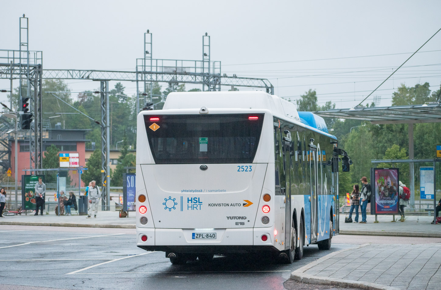 Финляндия, Yutong E15 № 2523