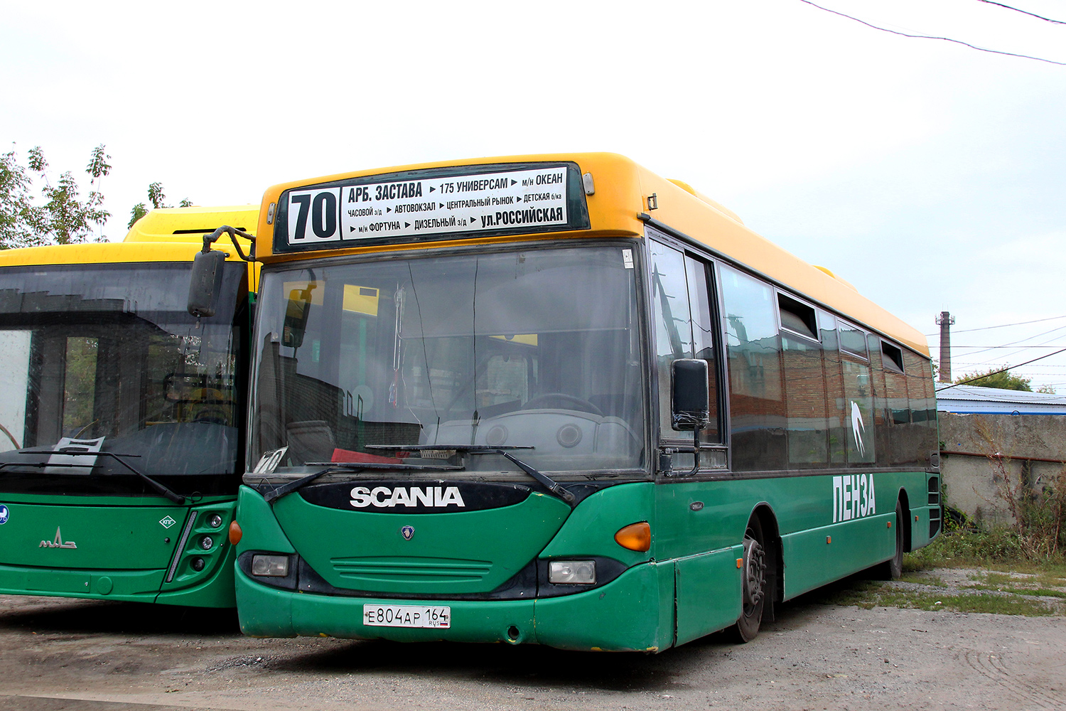 Пензенская область, Scania OmniLink I (Скания-Питер) № Е 804 АР 164