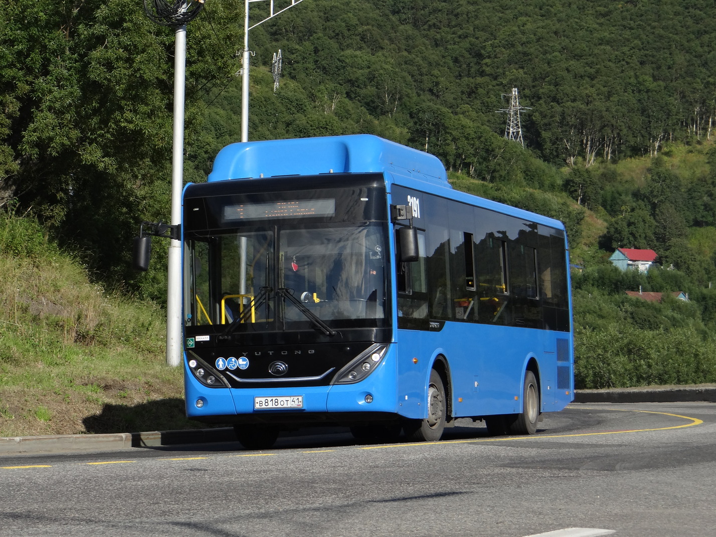 Камчатский край, Yutong ZK6890HGQ № 3191
