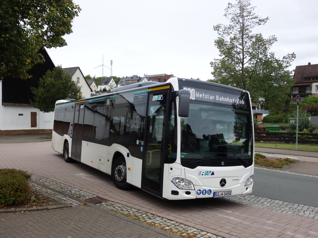 Гессен, Mercedes-Benz Citaro C2 Ü hybrid № GI-W 3450