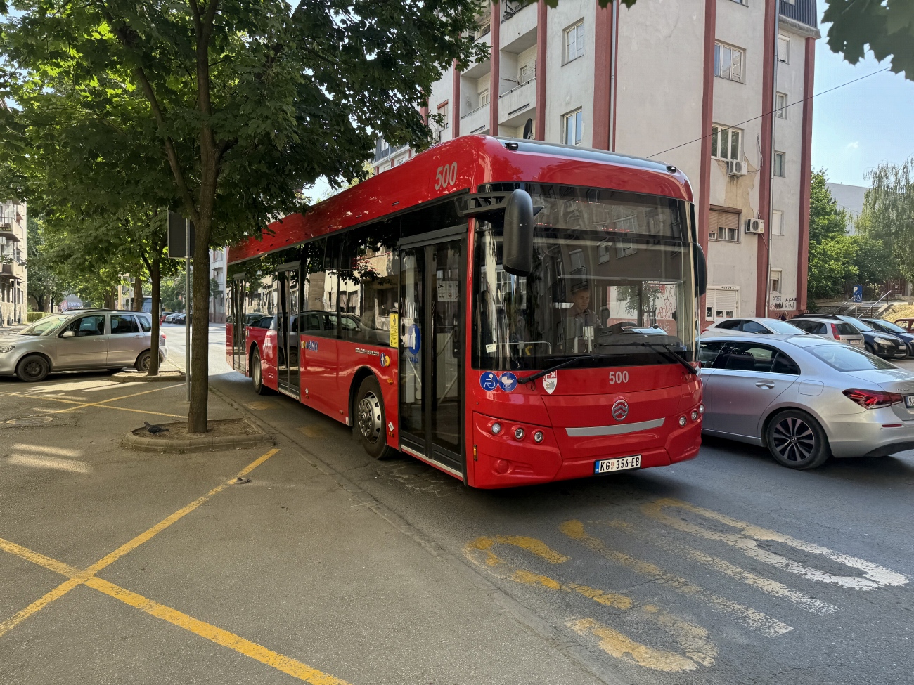 Сербия, Golden Dragon XML6125CLN № 500
