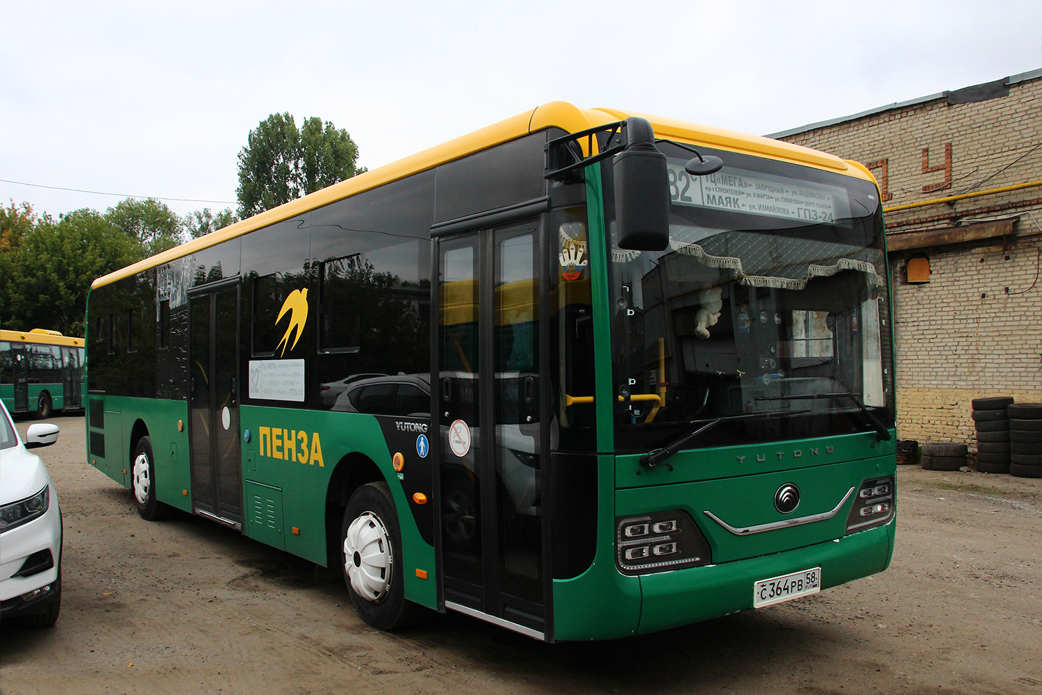 Пензенская область, Yutong ZK6116HG № С 364 РВ 58