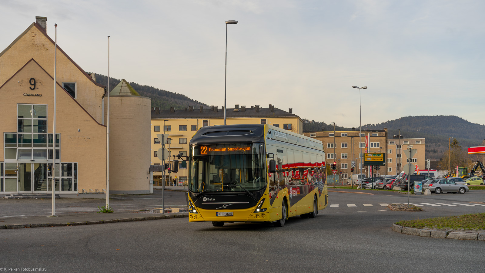 Норвегия, Volvo 7900E № 2387