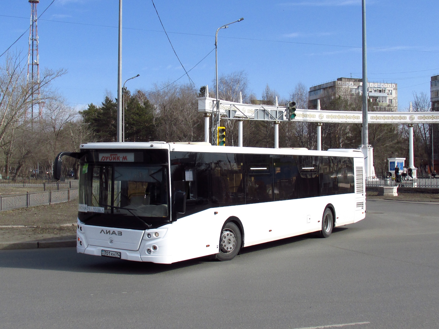 Павлодарская область, ЛиАЗ-5292.22 (СемАЗ) № 701 KH 14