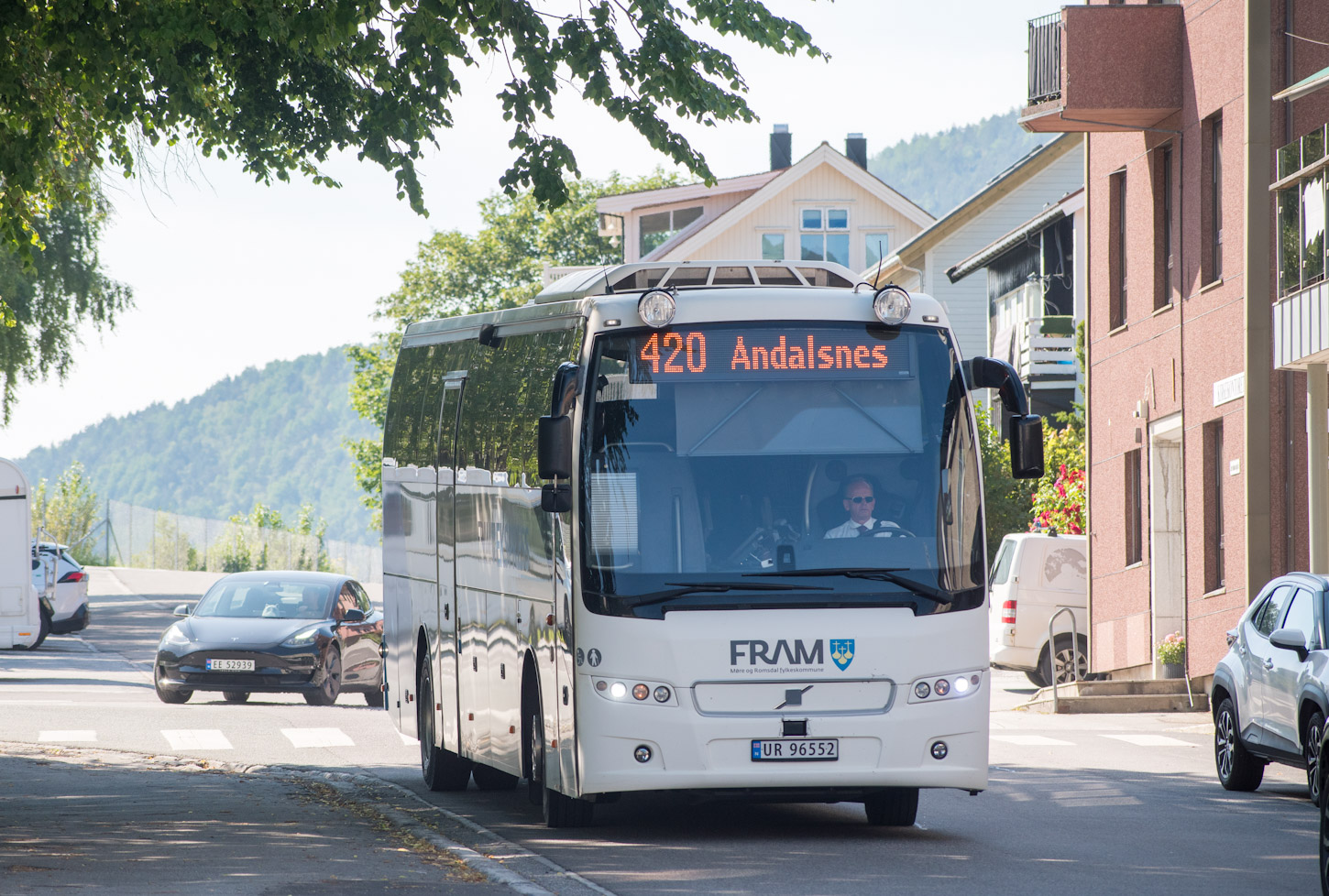 Норвегия, Volvo 9500 № UR 96552