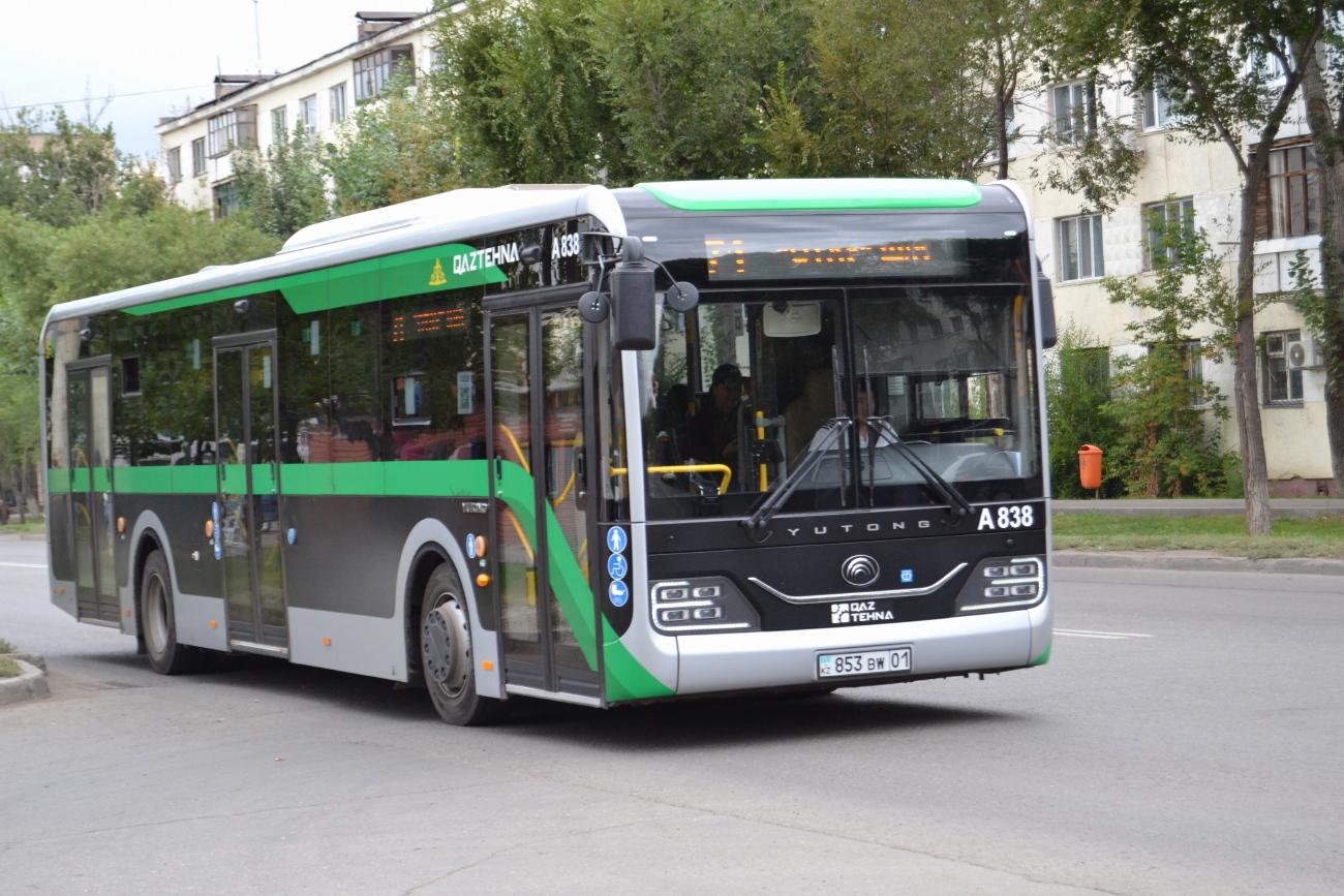 Астана, Yutong ZK6128HG (QazTehna) № A838