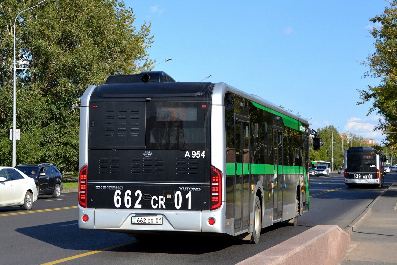 Астана, Yutong ZK6128HG (QazTehna) № A954