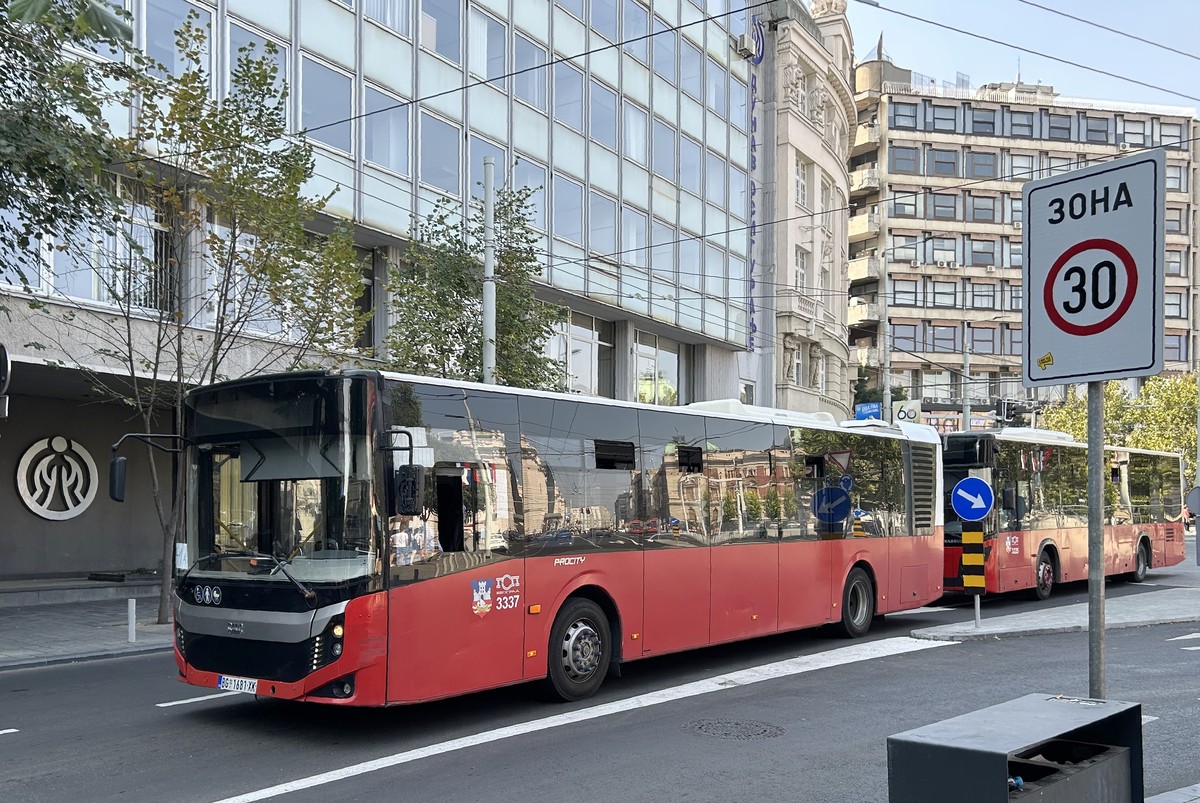 Сербия, BMC Procity II 12LF № 3337 Сербия, BMC Procity II 12LF № 3337