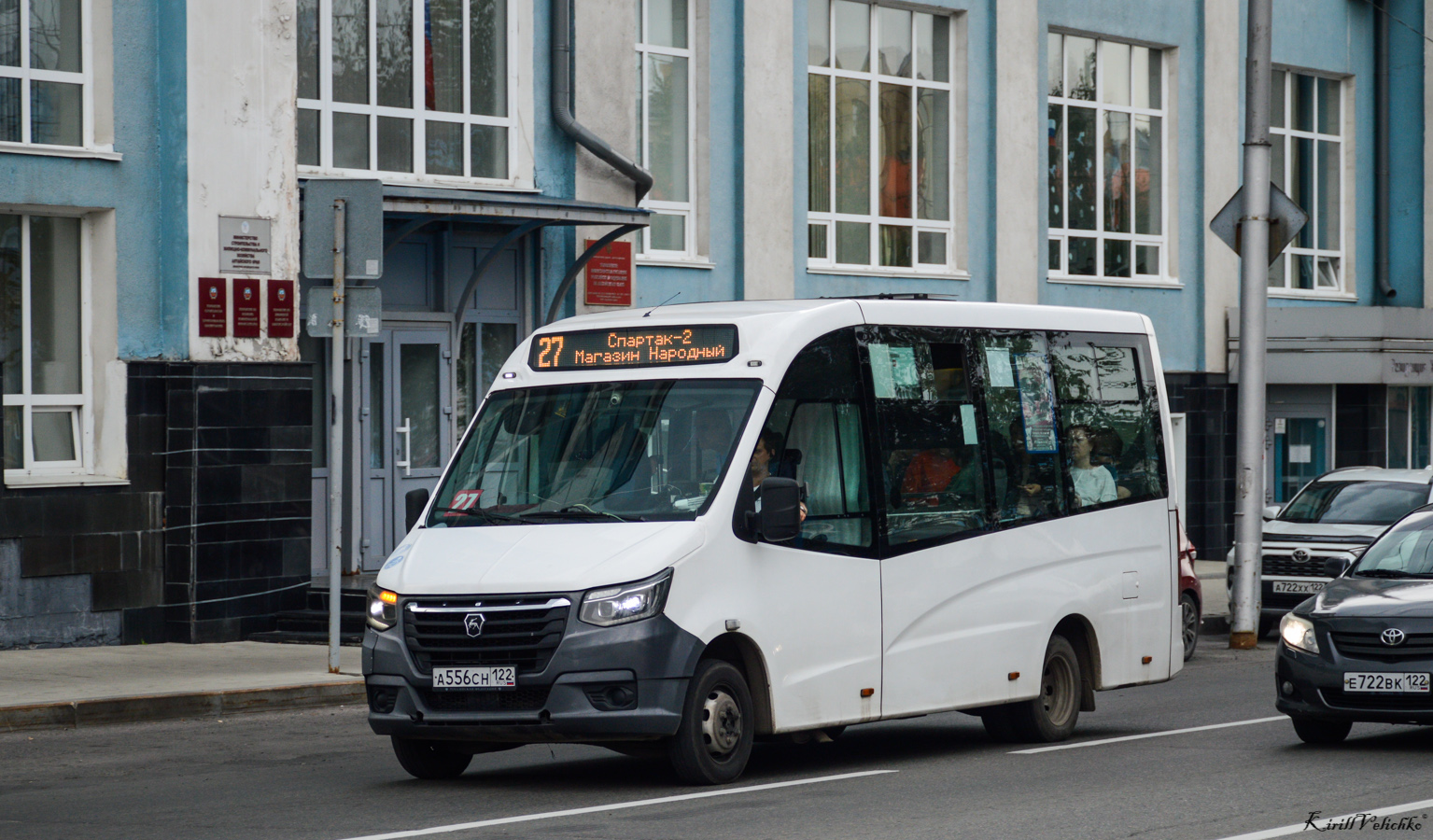Алтайский край, ГАЗ-A68R52 City № А 556 СН 122