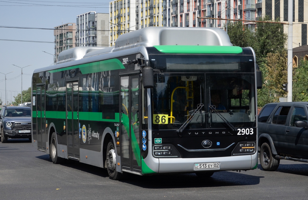 Алматы, Yutong ZK6126HG (QazTehna) № 2903