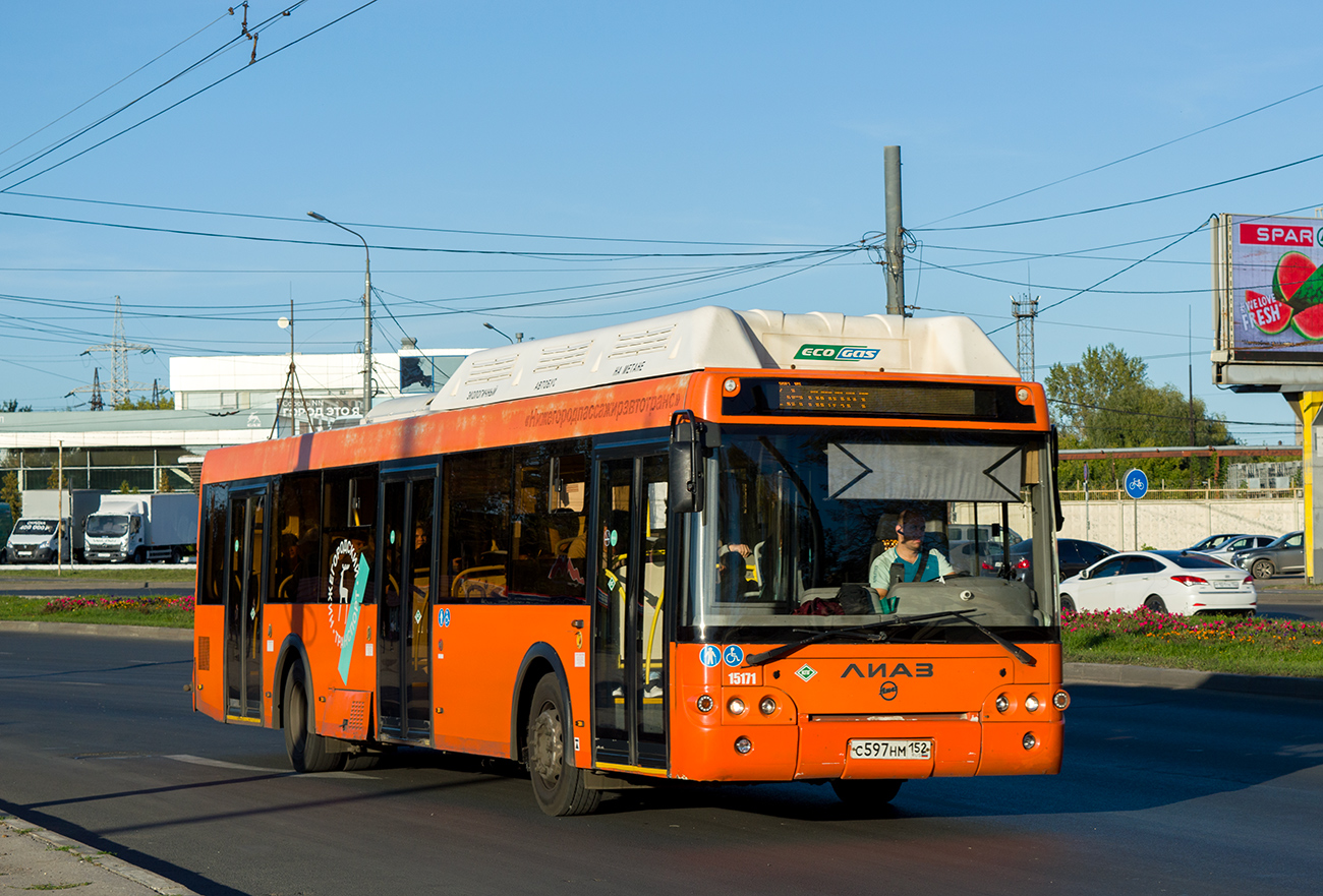 Нижегородская область, ЛиАЗ-5292.67 (CNG) № 15171