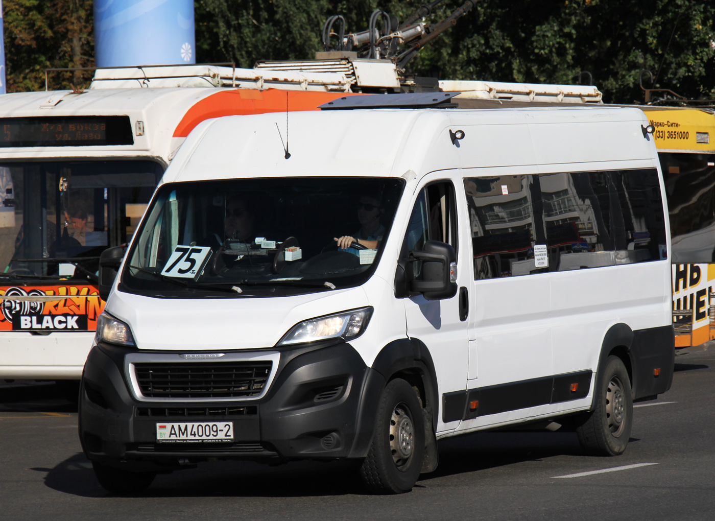 Витебская область, Peugeot Boxer № АМ 4009-2