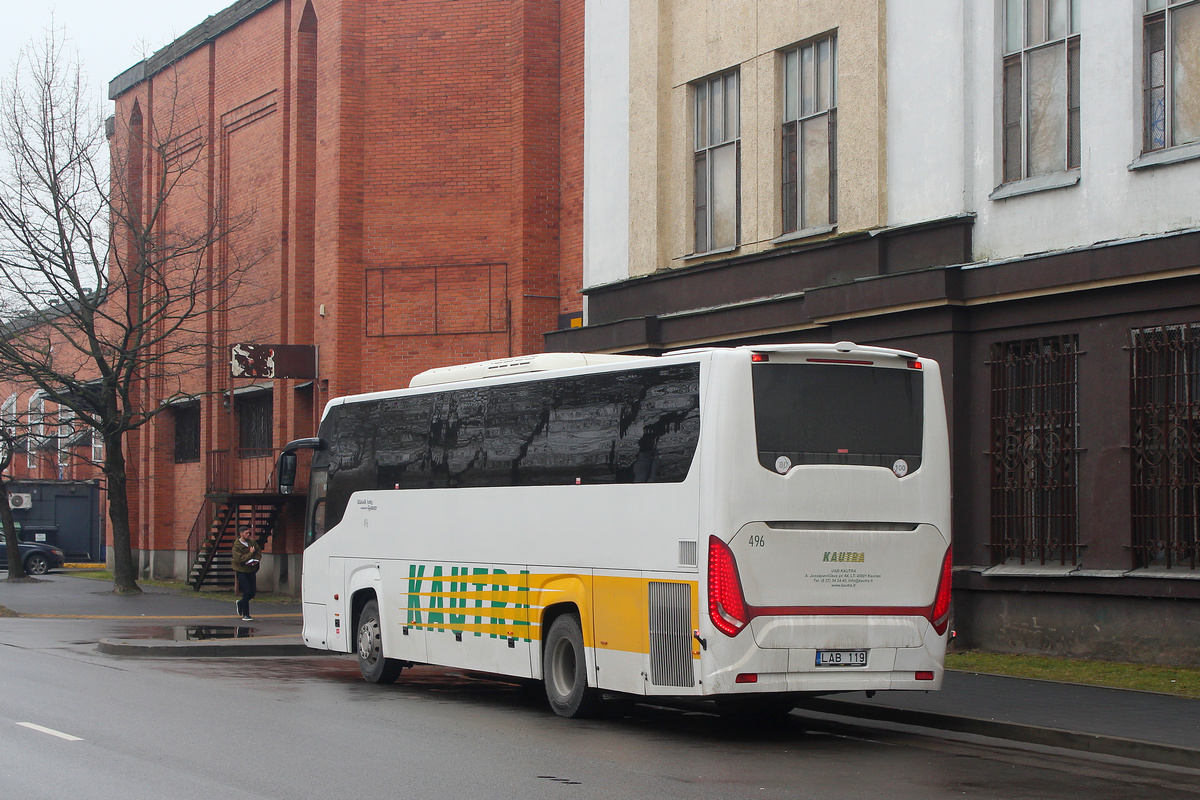Литва, Scania Touring HD 12.0 № 496 Литва, Scania Touring HD 12.0 № 496