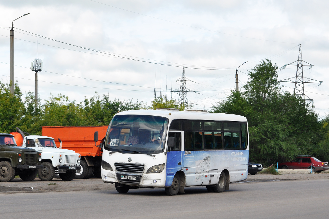 North Kazakhstan province, Dongfeng EQ6660PT2 sz.: 145 AF 15