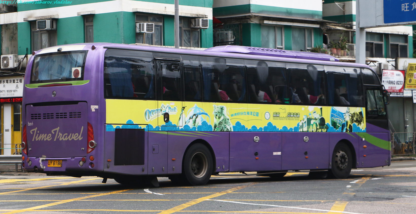 Гонконг, Sunlong SLK6112LYA № UY 6196