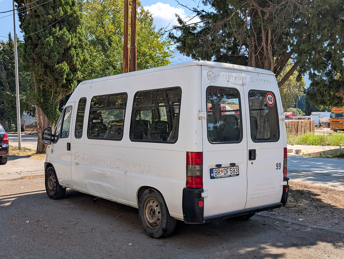 Черногория, FIAT Ducato [244] № BR DF593