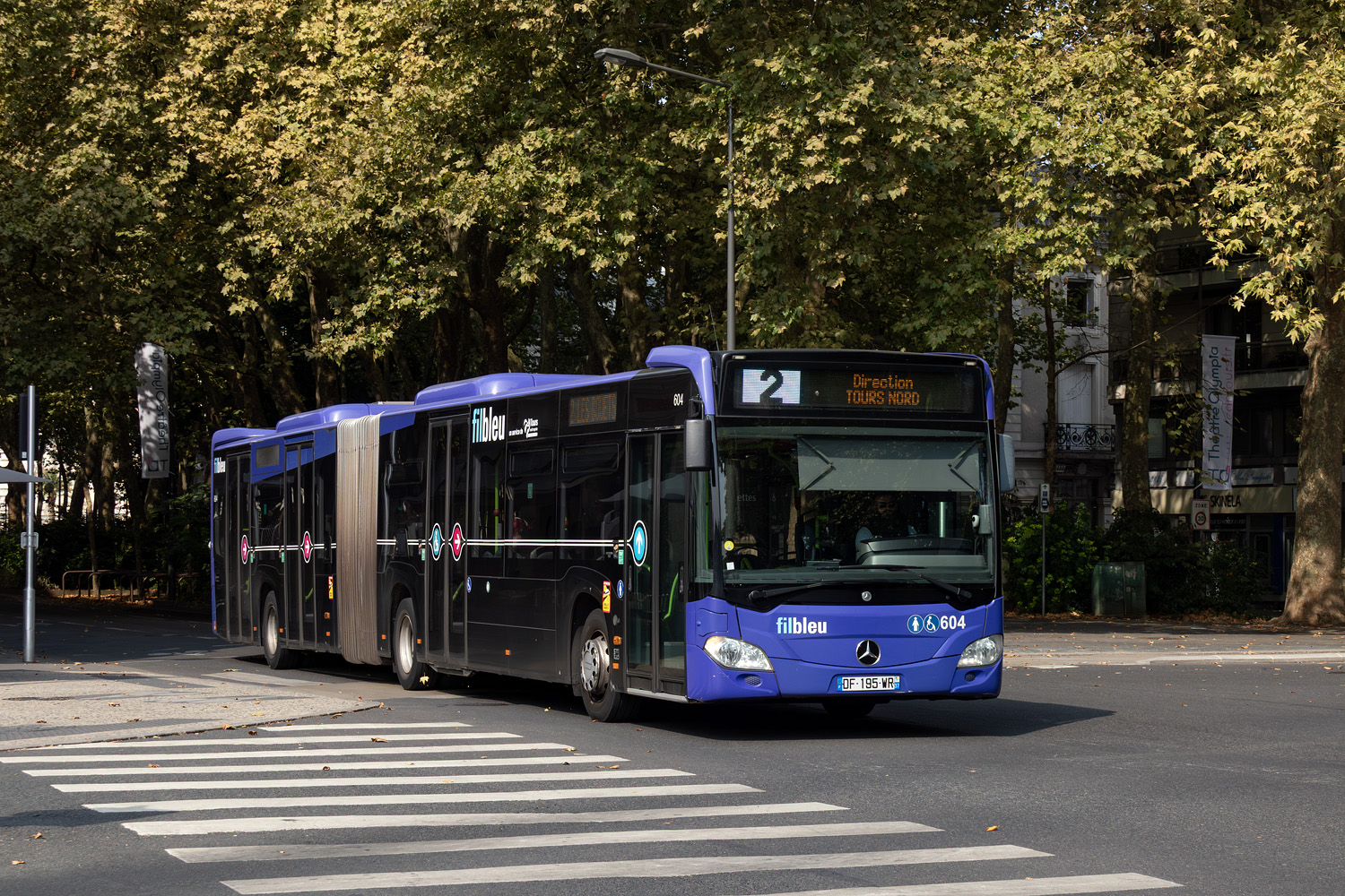 Франция, Mercedes-Benz Citaro C2 G № 604
