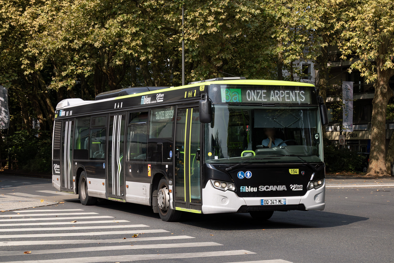 Франция, Scania Citywide LF № 154