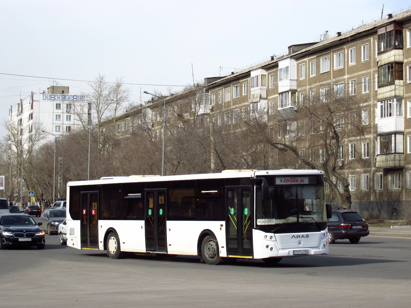 Павлодарская область, ЛиАЗ-5292.22 (СемАЗ) № 701 KH 14 Павлодарская область, ЛиАЗ-5292.22 (СемАЗ) № 701 KH 14
