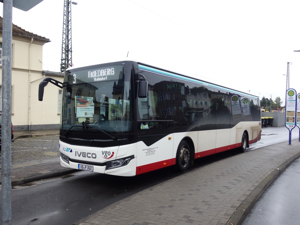 Гессен, IVECO Crossway LE CITY 12M № VB-P 302