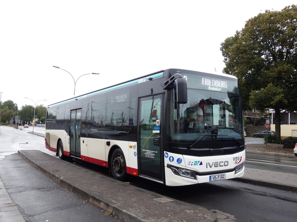 Гессен, IVECO Crossway LE CITY 12M № VB-P 302