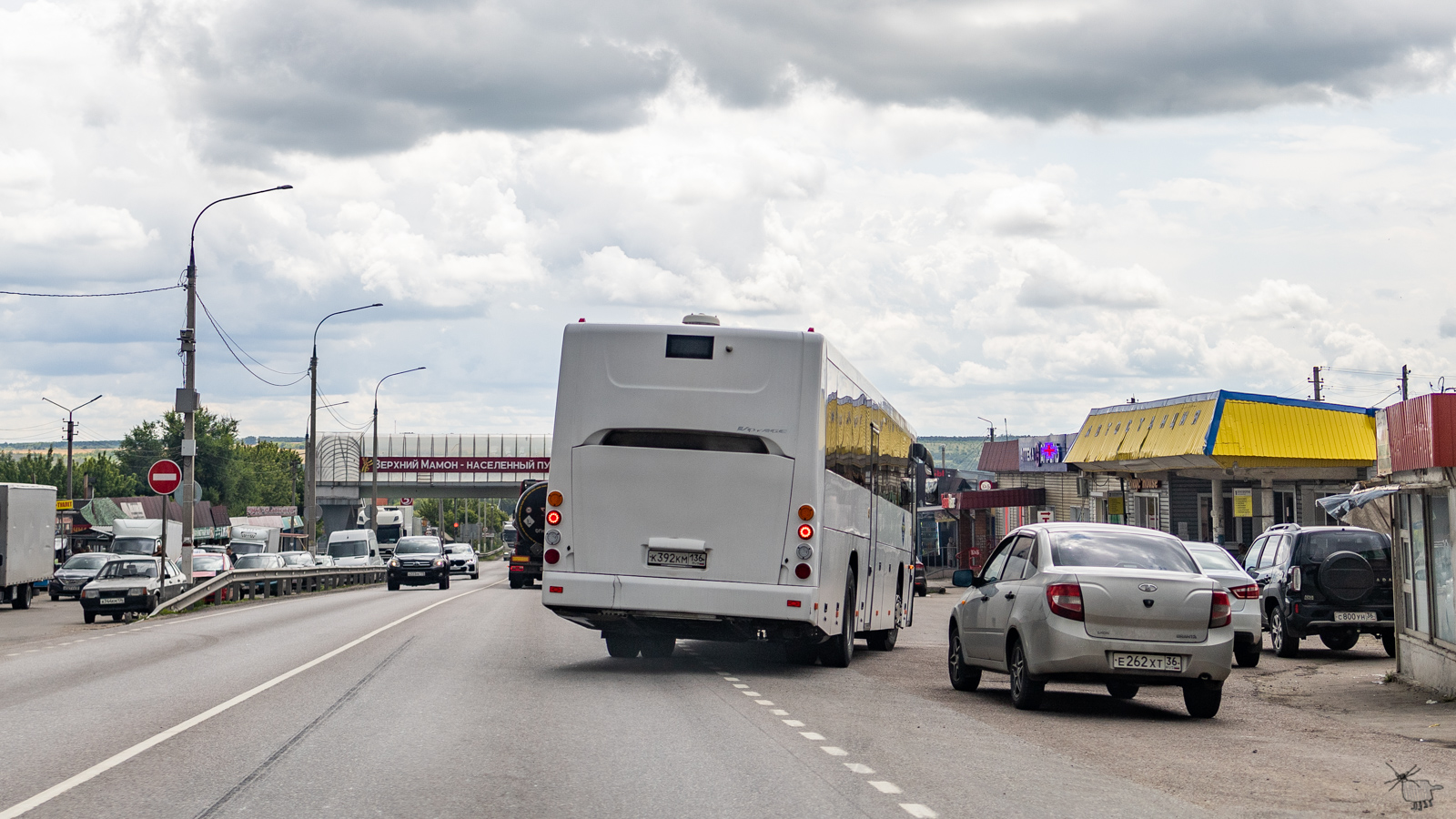 Воронежская область, ЛиАЗ-5250 № К 392 КМ 136