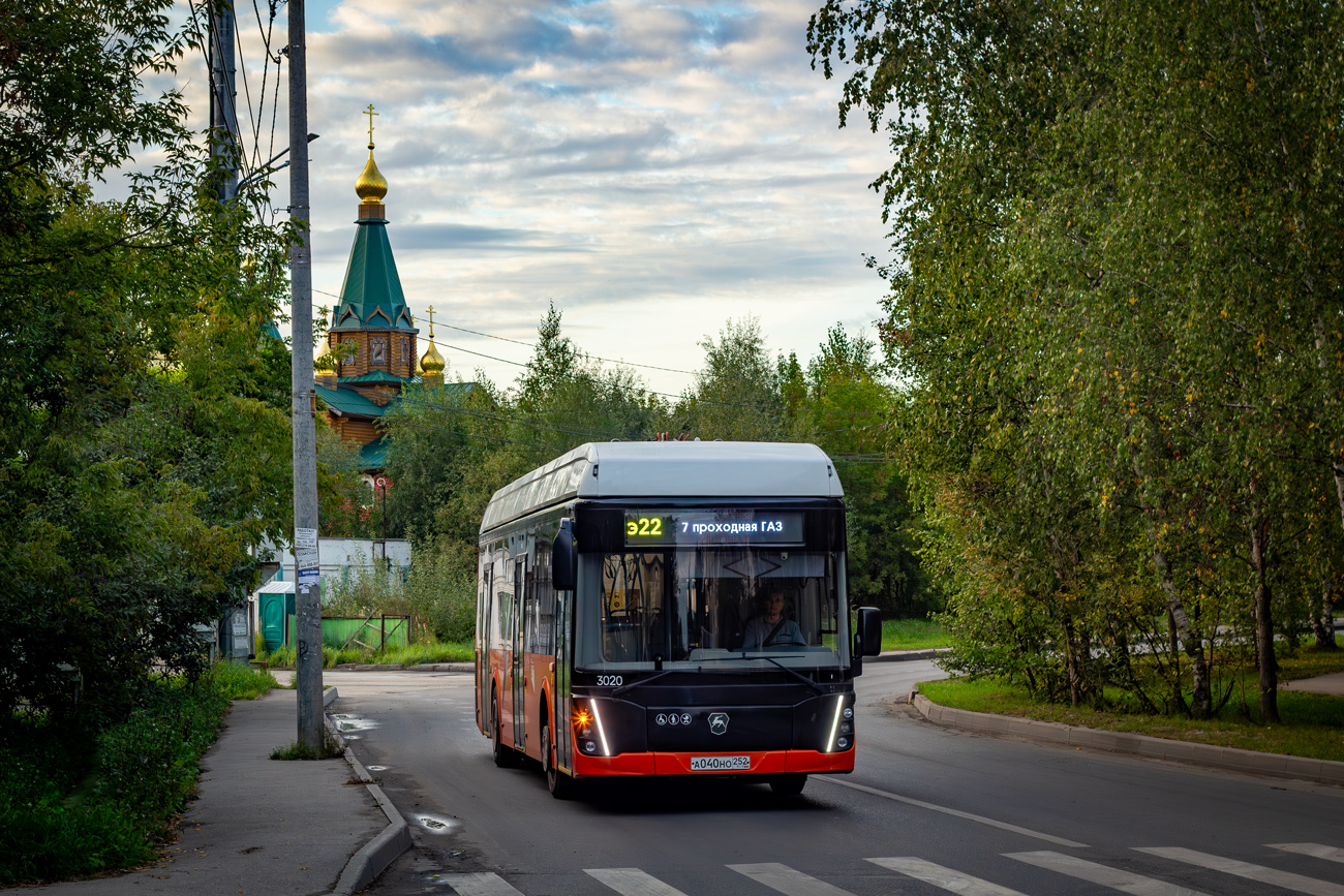 Nyizsnyij Novgorod-i terület, LiAZ-6274 sz.: 3020