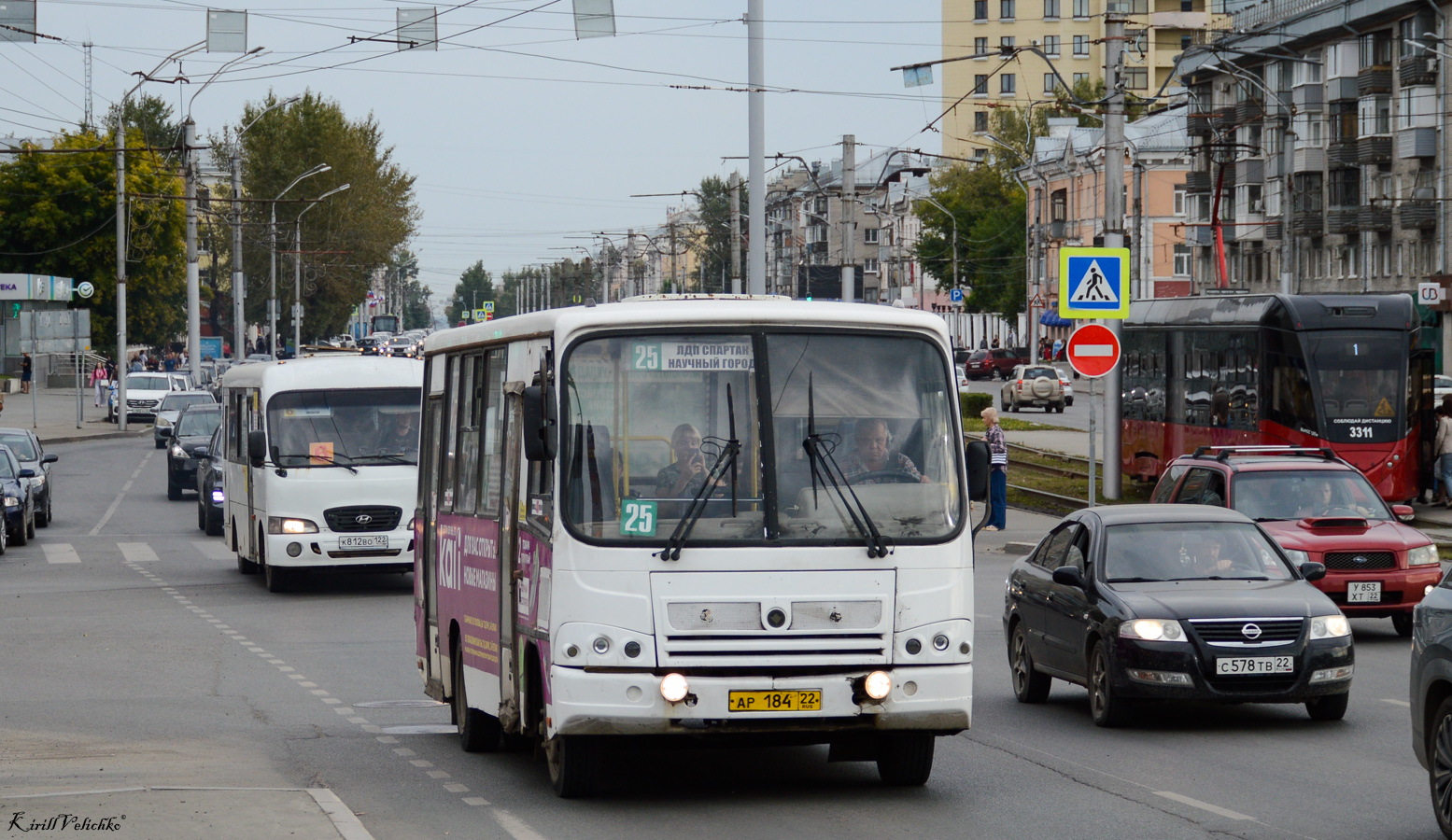 Алтайский край, ПАЗ-320402-05 № АР 184 22