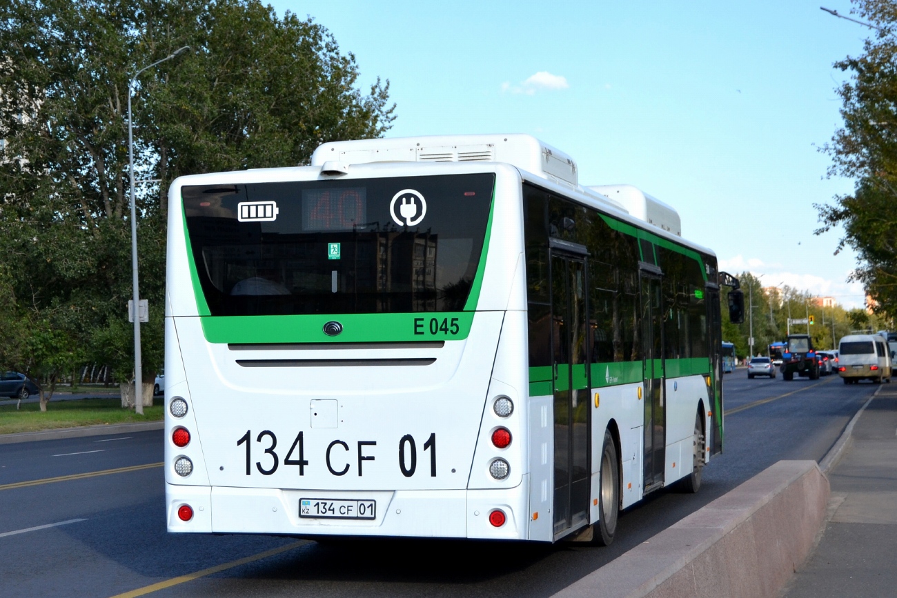 Asztana, Yutong E12LF (ZK6128BEVG) (SaryarkaAvtoProm) sz.: E045