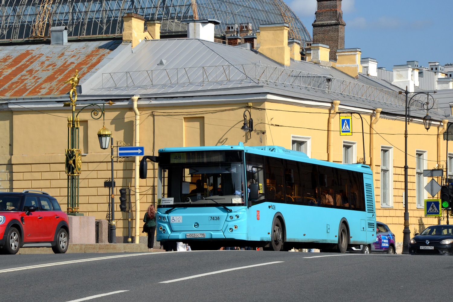 Санкт-Петербург, ЛиАЗ-5292.65 № 7438
