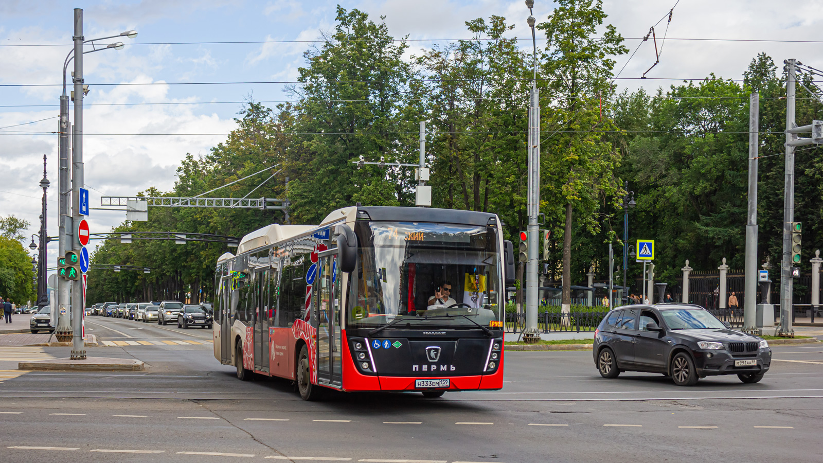 Пермский край, НефАЗ-5299-40-57 (CNG) № Н 333 ЕМ 159
