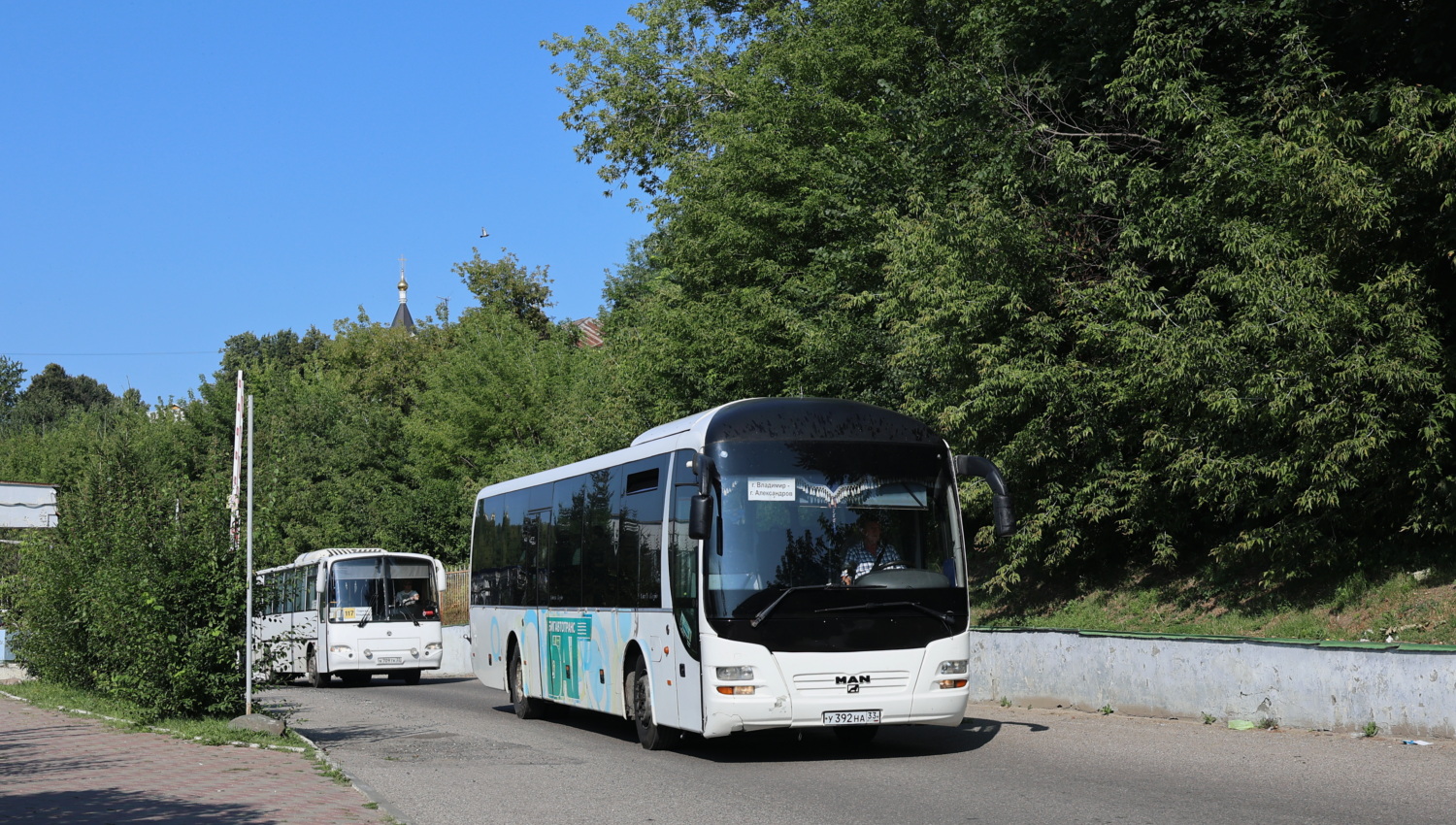 Владимирская область, MAN R12 Lion's Regio ÜL314 № У 392 НА 33