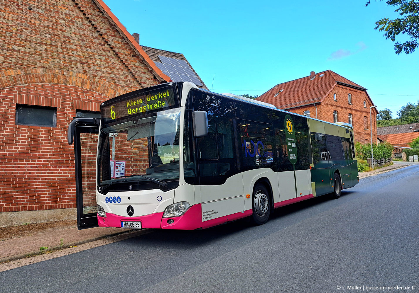 Нижняя Саксония, Mercedes-Benz Citaro C2 hybrid № 85