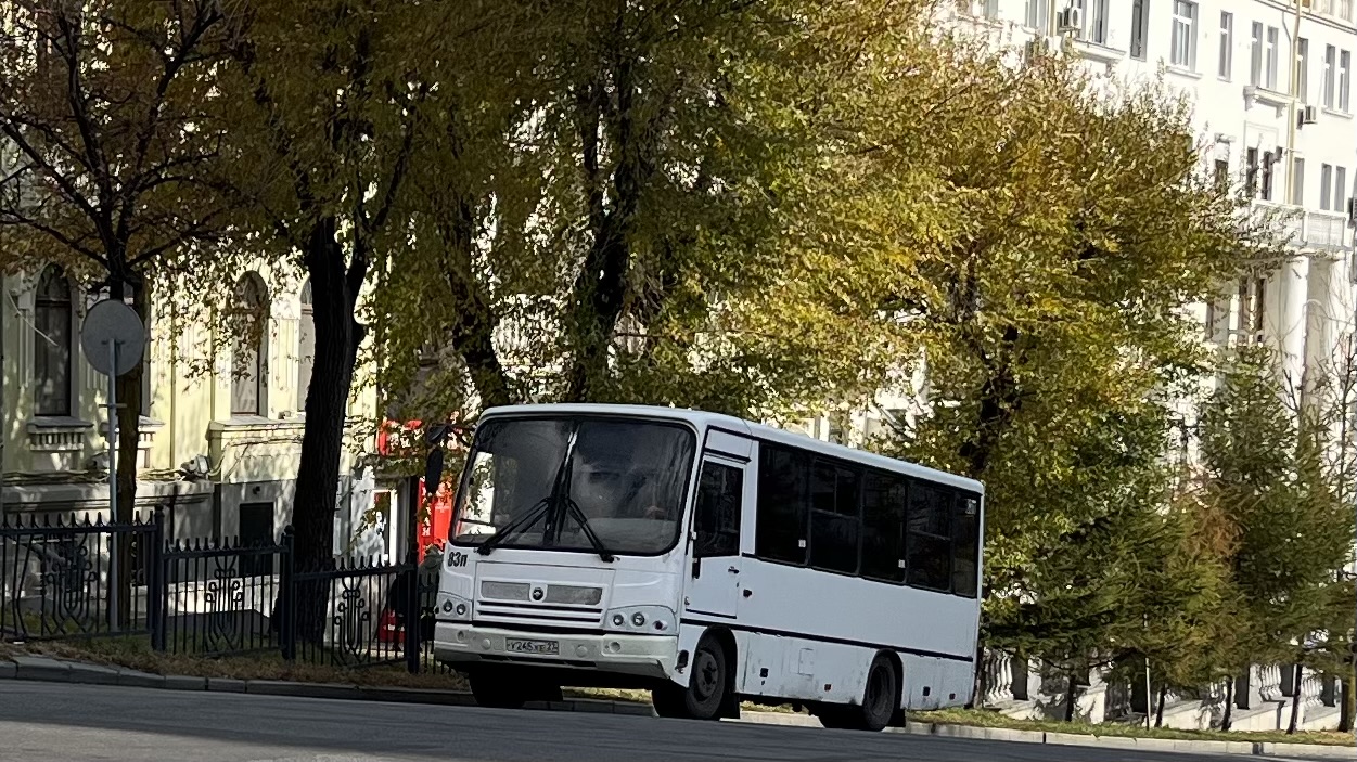 Хабаровский край, ПАЗ-320402-05 № 4376