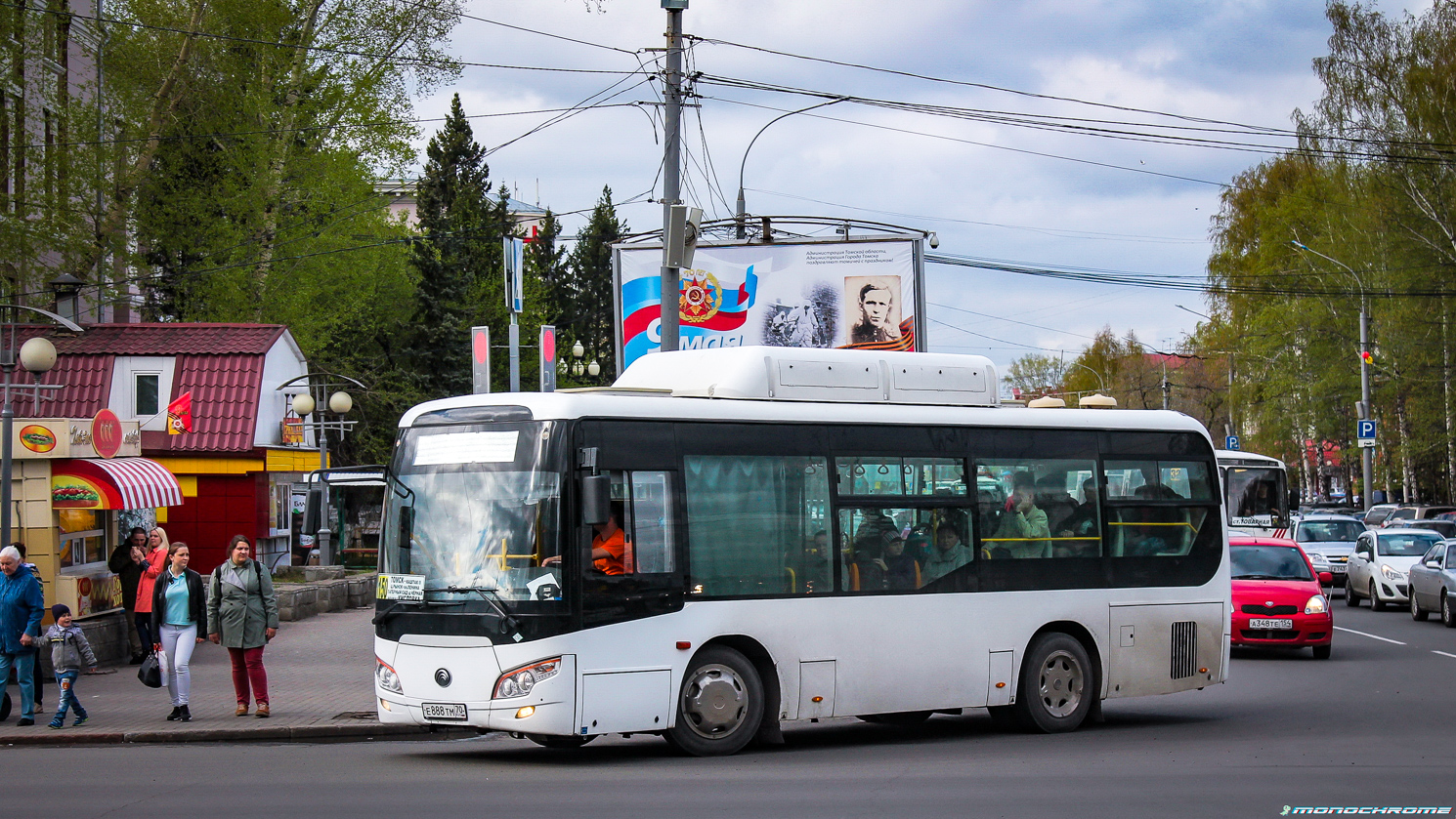 Томская область, Yutong ZK6852HG № Е 888 ТМ 70