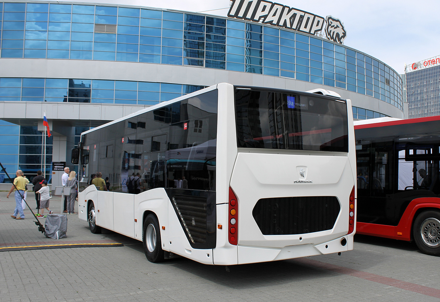 Челябинская область, КАМАЗ-4290-5М № Р 038 СЕ 716; Челябинская область — Уральский автосалон 2025: Коммерческий и Общественный Пассажирский Транспорт