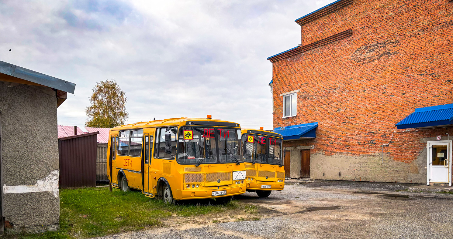 Томская область, ПАЗ-32053-70 № Н 587 ЕР 70