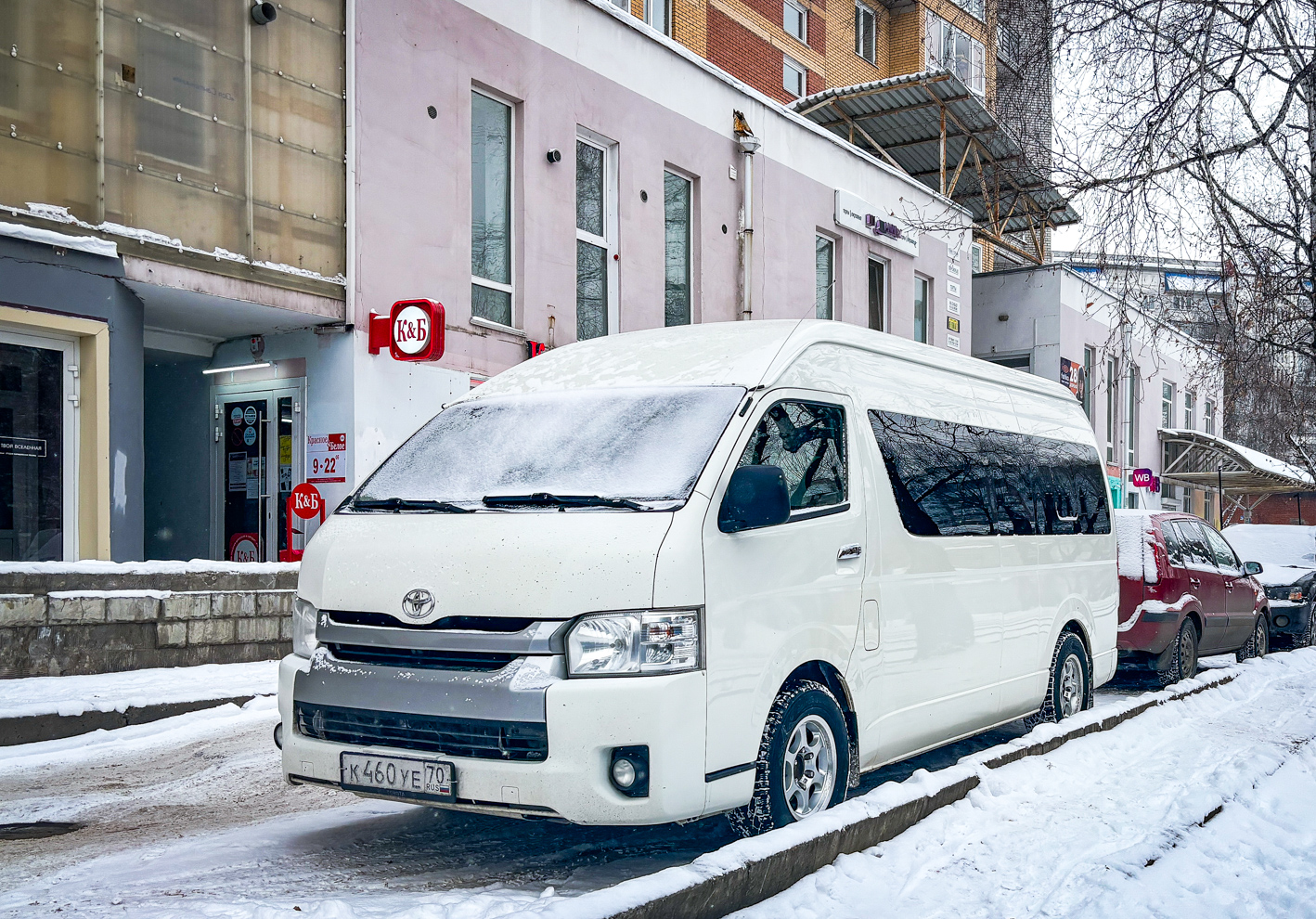 Томская область, Toyota HiAce KDH223L № К 460 УЕ 70