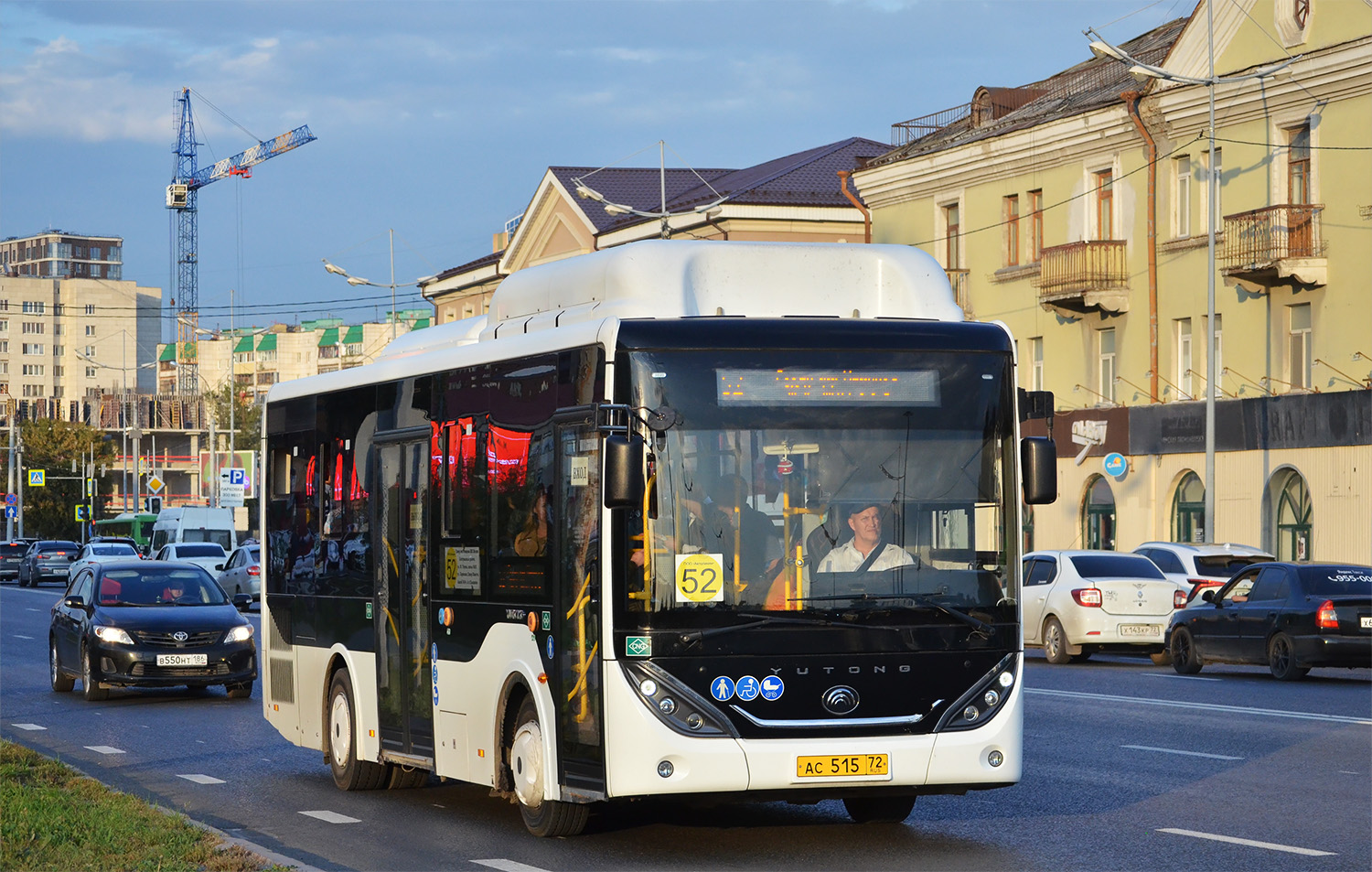 Тюменская область, Yutong ZK6890HGQ № АС 515 72