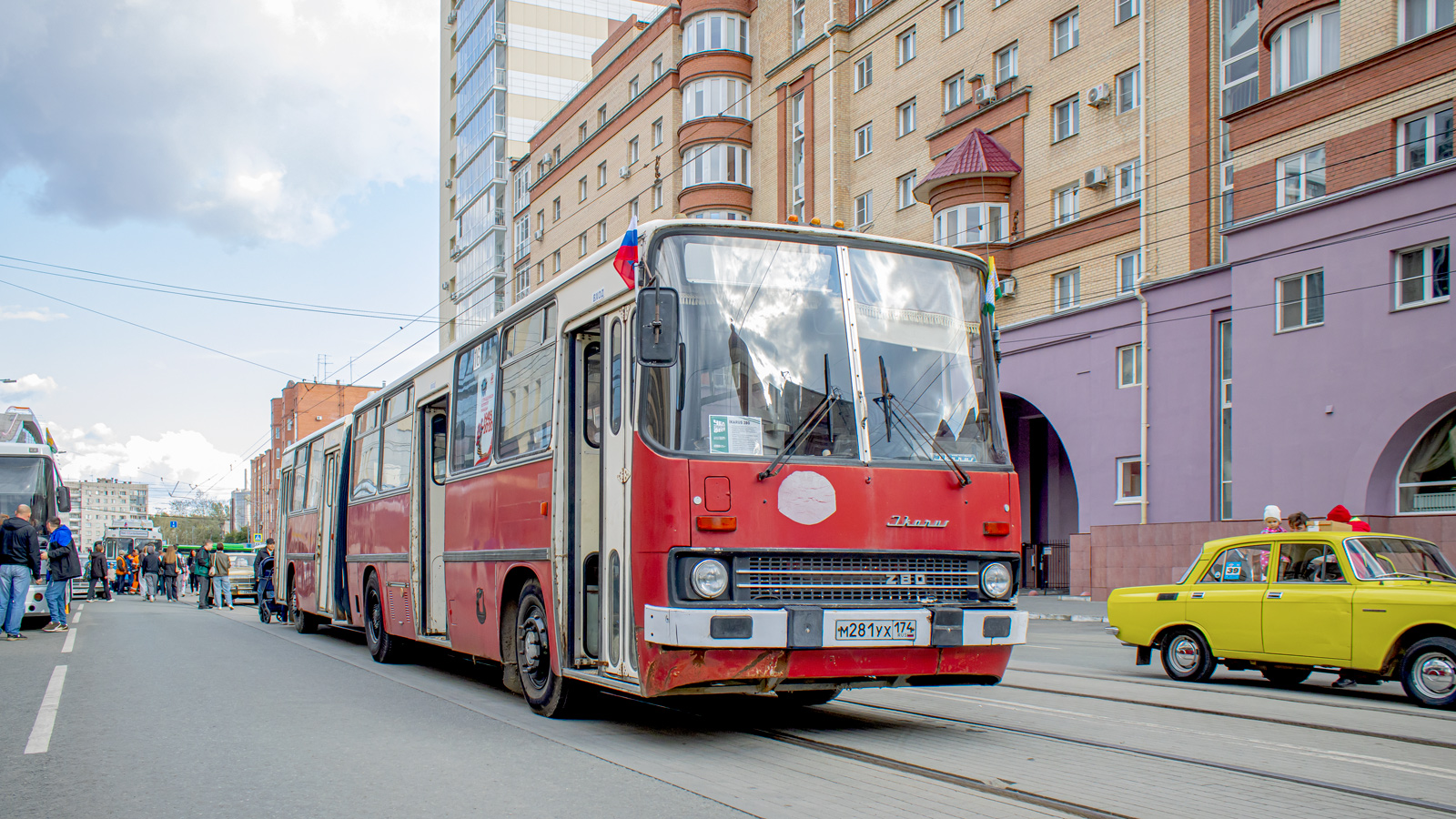 Челябинская область, Ikarus 280.08A № М 281 УХ 174; Челябинская область — ЧелТранспортФест 2025