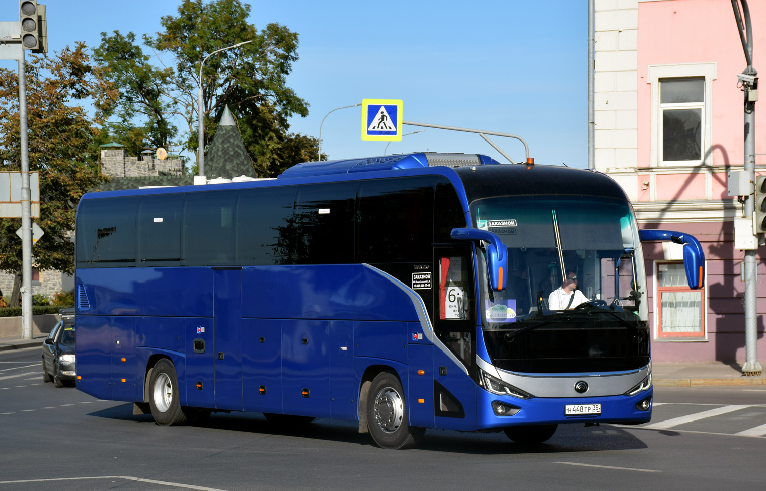 Вологодская область, Yutong C12PRO (ZK6128H) № Н 448 ТР 35 Вологодская область, Yutong C12PRO (ZK6128H) № Н 448 ТР 35