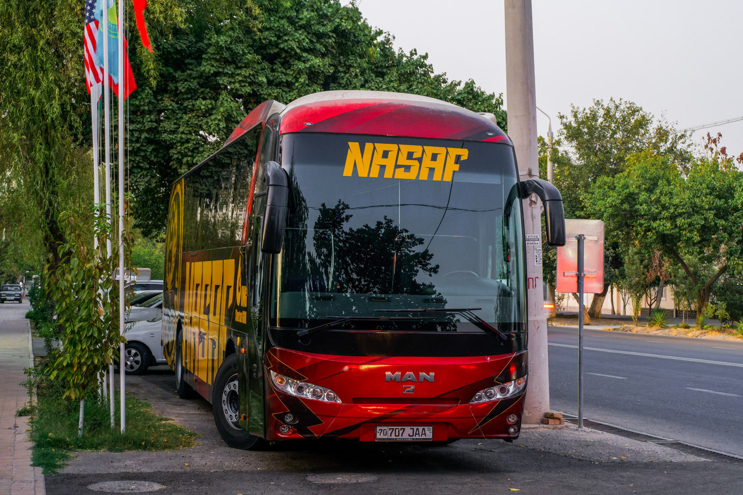 Uzbekistan, Gemilang (MAN Auto-Uzbekistan) # 70 707 JAA