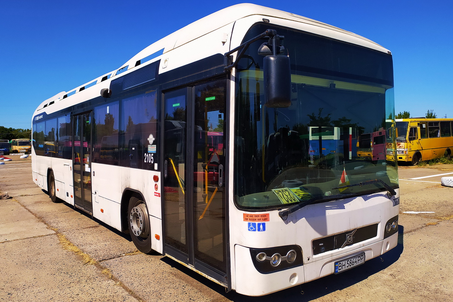 Одесская область, Volvo 7700 Hybrid № 5***