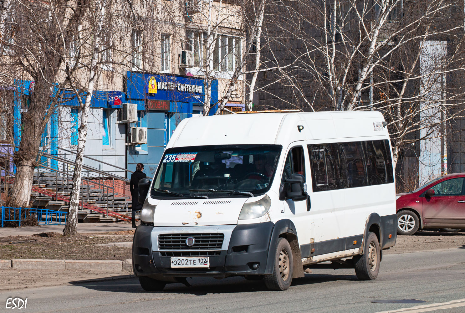 Башкортостан, Нижегородец-FST613 (FIAT Ducato) № О 202 ТЕ 102