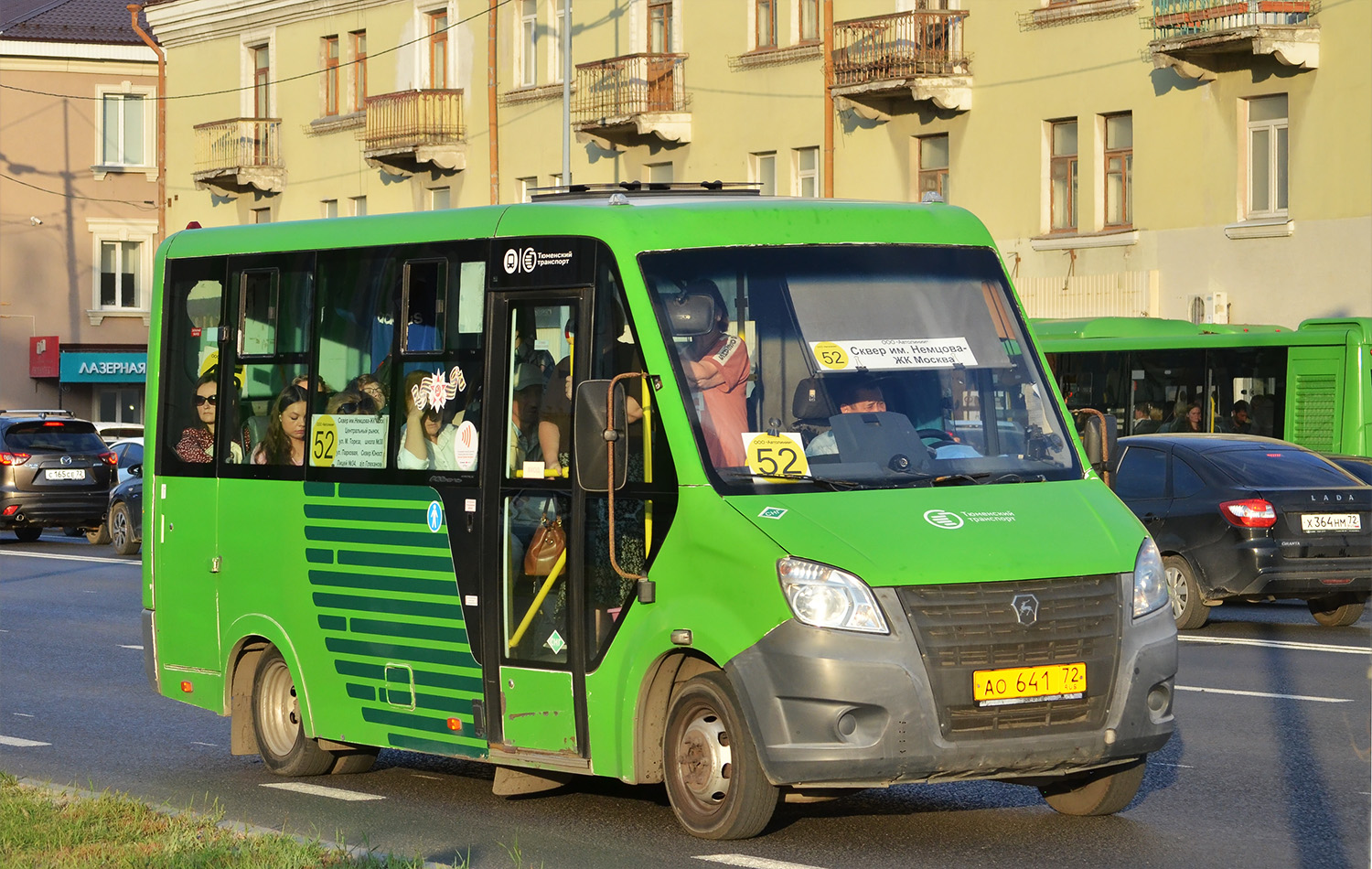 Тюменская область, ГАЗ-A64R45 Next № АО 641 72