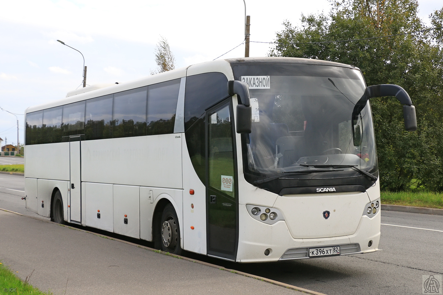 Санкт-Петербург, Scania OmniExpress 340 № К 396 ХТ 82