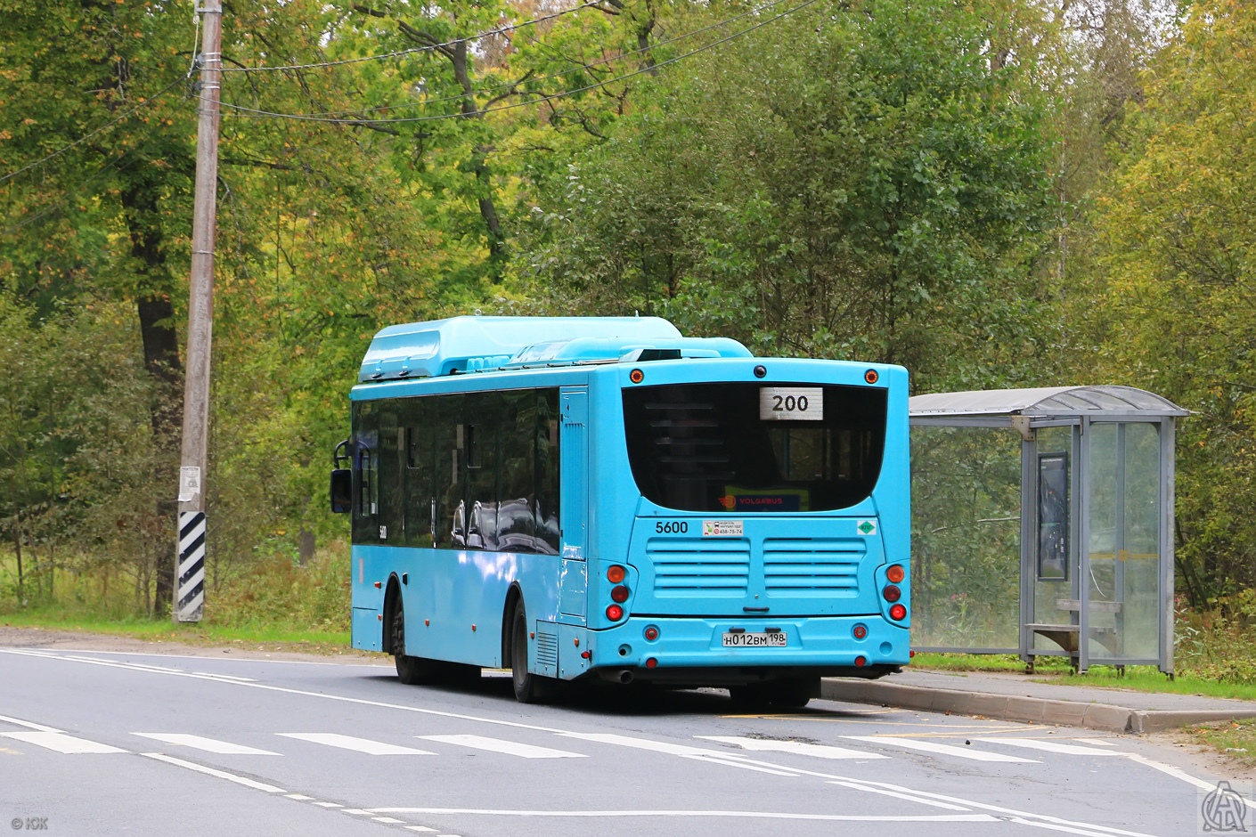 Petrohrad, Volgabus-5270.G4 (CNG) č. 5600