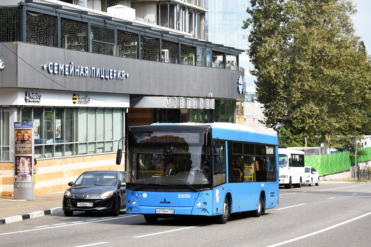 Краснодарский край, МАЗ-206.086 № 33059